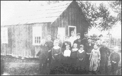 Picture of Bryman schoolhouse