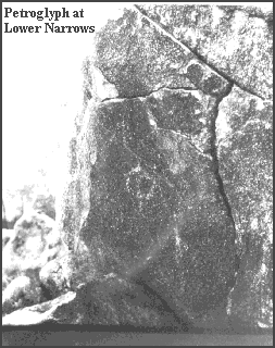 Picture of Petroglyph at Lower Narrows